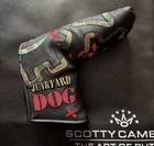 New Scotty Cameron Gallery Cs Junkyard Dog Blade Putter Headcover Camo Black     
