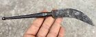 Vintage Old Early Original Handmade Indo Persian Unique Iron Dagger Knife Kn69
