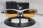 New Oakley Half Jacket 1 0 Silver W p42 Persimmon Lens Asian Fit 42-445