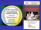 Robin Roberts Signed Onl Vcbc Superstats Baseball  Hand Painted  Hof  Jsa Cert
