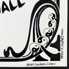 Black Crowes Poster Austin Music Hall 1999 Signed Brian Salvador Curley Mint 