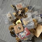 Vintage-moderm Collectable Pins  Pin Backs Collection Bulk Assorted Mixed Lot