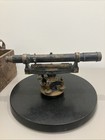 Antique Buff   Buff Surveyor Transit In Original Wood Case 18402 