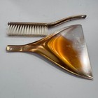 Wmf Ikora Germany Silverplate Dustpan Brush Set Vintage Art Deco Cleaning Tool