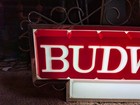 Vintage Budweiser Beer Lighted Sign Circa 1967 Anheuser Busch Bud