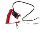 Universal Boat Safety Kill Stop Switch   Safety Tether Lanyard Emergency Cut Off