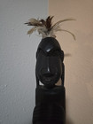 22  Papua New Guinea Pacific Island Carved Wood Pregnant Woman Fertility Figure