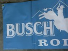 Busch Light Welcome Rodeo Fans Banner     18  X 48  Vinyl Sign     Western Rodeo