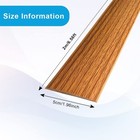 Floor Transition Strip Self Adhesive Laminate Floor Strip Threshold Seam Cove   