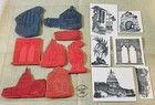 Lot Of 34 Unmounted Rubber Stamps Lg Variety Of Designs   Sizes - Mixed Themes