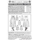 Past Patterns 9384 - Late 1910s Three Or Four Piece Skirt Sewing Pattern
