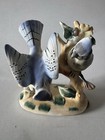 Vintage Blue Jay Figurine Porcelain 