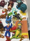 Massive Mixed Lot Of 110 Toys Action Figures Some New Disney Marvel Dc Universe
