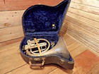 Vintage Hamilton Mellophone French Horn With Hard Case