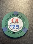 25 Caribe Hilton San Juan Puerto Rico Casino Chip   rare   Chc-25a