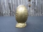 Vintage Mcm Brass Nautilus Shell Planter 