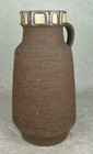 Krosselbach Ceramic Pottery Floor Vase 15-3 4 Inch Tall Mid Century Mod Germany