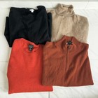 Cashmere Sweater Lot Of 4 Flawed Bundle Crafter Upcycle Cutter Diy Fall 2 Lb 2oz