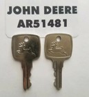  2  John Deere Original Equipment Keys  ar51481   2 Keys   Fast Free Shipping