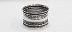 Antique Gorham Sterling Napkin Ring Ornate Band