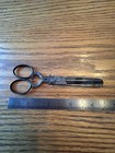 Mann Antique German Heart Shaped Scissors Early Production Signed