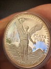  1987 Mexico Libertad 1 Oz Proof Silver Coin With Coa And Original Box Key Date 