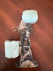 Antique Tin Litho Advertising Match Safe Holder   Delaval Cream Separator
