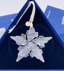 Nib Swarovski A e Large 2021 Snowflake Crystal Clear Christmas Ornament  5557796