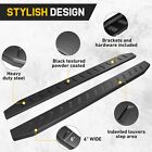 Fit 2019-2024 Dodge Ram 1500 New Body Crew Cab 6  Black Running Boards Side Step