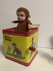 Curious George Vintage Metal Musical Jack In The Box Schilling Classic