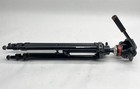 Manfrotto 475b Heavy-duty Aluminum Tripod W  Mvh502ah Fluid Video Head