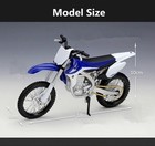 1 12 Yamaha Yz450f Alloy Racing Motorcycle Model Diecast Metal Dirt Bike Toy Gif