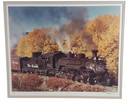 Denver    Rio Grande Western Railroad Steam Locomotive 482 Photo Print Signed