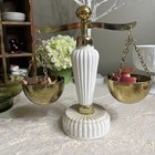 Vintage Hobnail And Brass Scales Of Justice
