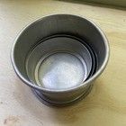 Vintage Scouts Drinking Cup Collapsible Camping Canoeing Embossed Aluminum 4ozs