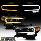 For 2020-2023 Toyota Tacoma Limited trd Black Full Led Headlights Headlamps Pair