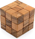 Soma Puzzle Cube Wooden Toy Brain Teaser Desk Board Games Adults Master Block Ch