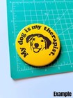25pc 3 5 Inch Custom  your Logo design  Pinback Buttons