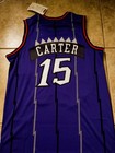 Toronto Raptors Jersey Vince Carter  15 Jersey Throwback Purple Jersey Us Seller