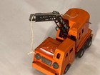 Scarce Vintage Friction Wheel Orange Marx Lumar Metal Mobile Hook Crane