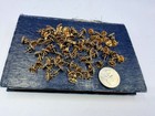 40 Pairs Vintage Gold Tone 6x8mm Earrings Blanks Settings Bezel Jewelry Findings