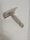 Vintage 1964 Gillette Small Double Edge Safety Travel Razor Date Code J4  nice 