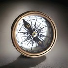 Stanley London 1885 Brass Nautical Compass Vintage Style Marine Navigation Tool