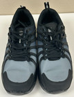 Larnmern Work Men s Size 8 5 Lace Up Steel Toe Black Shoes Safety Sneakers New