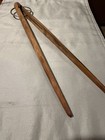 Mid   century Modern Teak Salad Tongs Hindge    danish