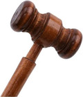 Brown Handmade Wooden Gavel  Auction Gavels  Vintage Judge Gavel  Props And Clot