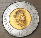 1998 Canada 2 Dollars Polar Bear Unc 