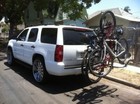 Hd 4 Bicycle Rack Trailer Hitch Bike Carrier Car   Truck Racks Suv Van Rv Auto