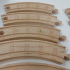 Thomas Brio Wooden Train Track Curves Lot Of 12x 6 
