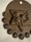 Vintage Antique Copper Hob Nail Wall Pocket Key Match Flower Holder
